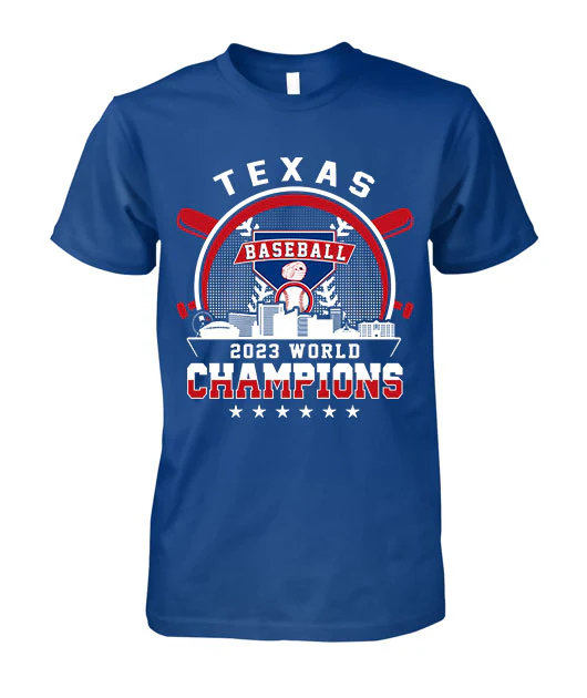 2023 Texas Baseball World Champs Shirts, Texas Baseball 2023 World Champs T-Shirt Sweatshirt Hoodie, Perfect Outfit For Texas Baseball Lovers - Image 2