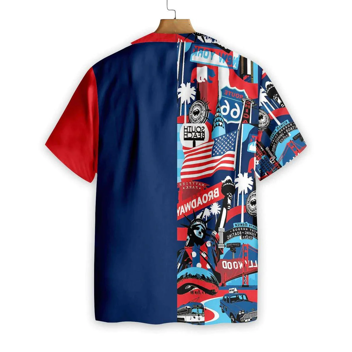American Hawaiian Shirts, America Pop Art, Colorful Summer Aloha Shirts - Perfect Gift For Men, Family, Friends - Image 2