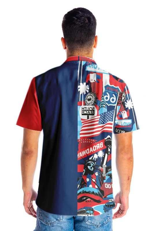 American Hawaiian Shirts, America Pop Art, Colorful Summer Aloha Shirts - Perfect Gift For Men, Family, Friends - Image 4