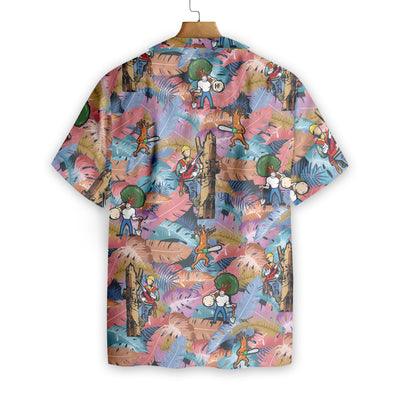 Arborist Hawaiian Shirt, Arborist Tropical Aloha Shirt For Men - Gift For Arborist, Husband, Boyfriend, Family, Friends - Image 3