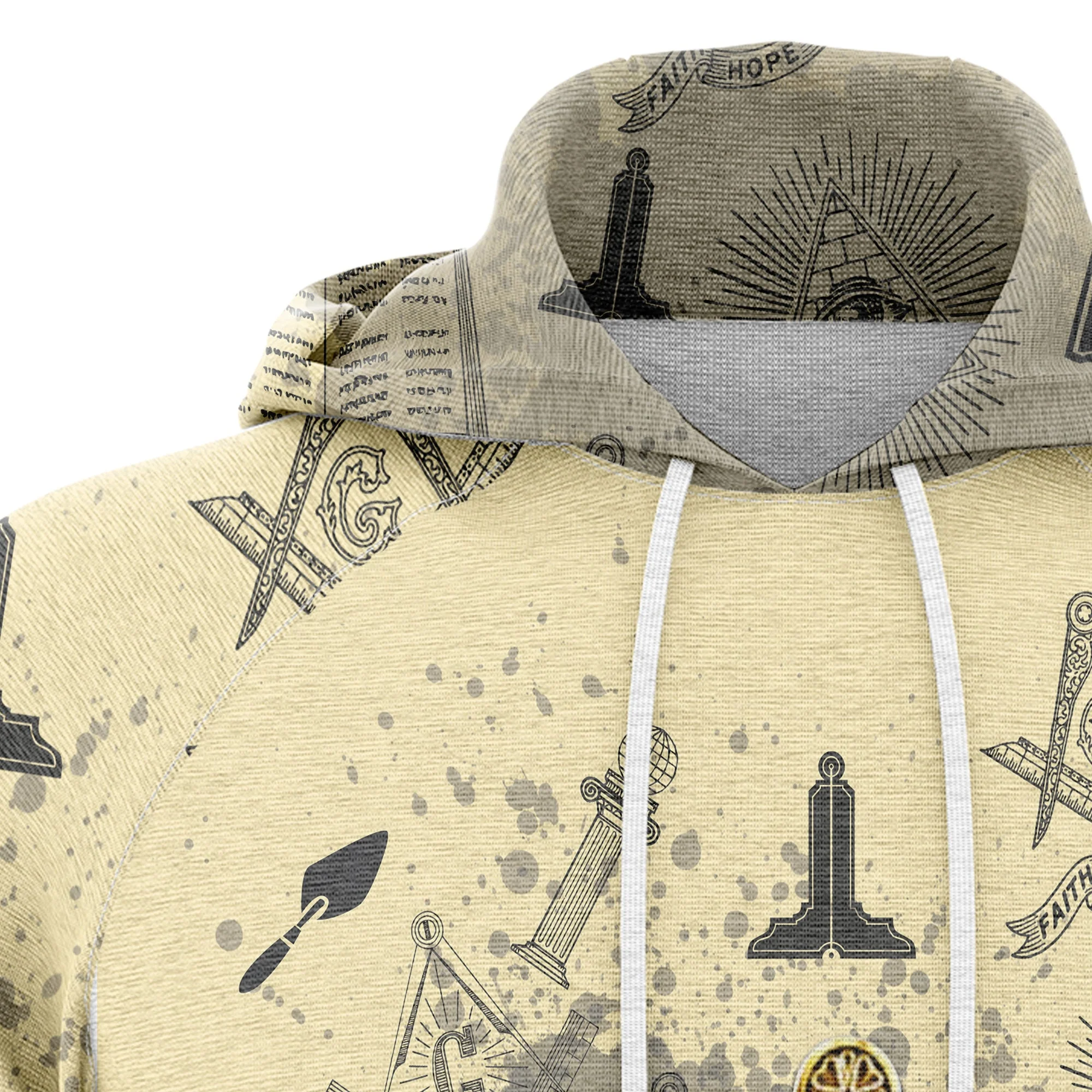 Awesome Freemason Pullover Premium Hoodie, Perfect Outfit For Men And Women On Christmas New Year Autumn Winter - Image 2