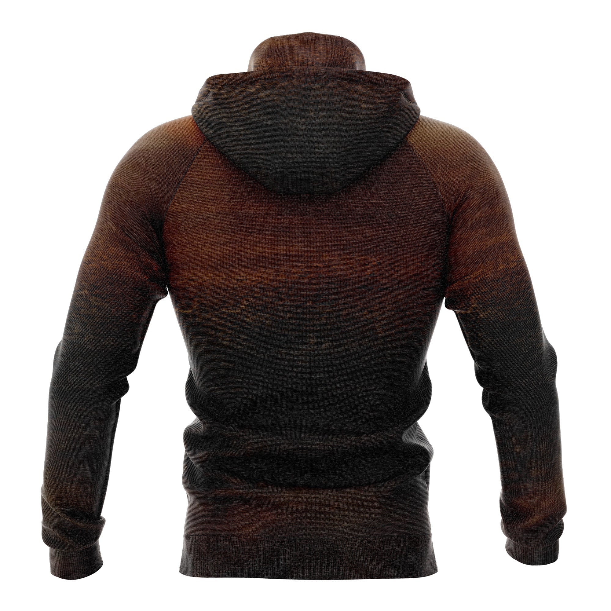 Awesome Golden Retriever Reflection Premium Brown Hoodie, Perfect Outfit For Men And Women On Christmas New Year Autumn Winter - Image 3