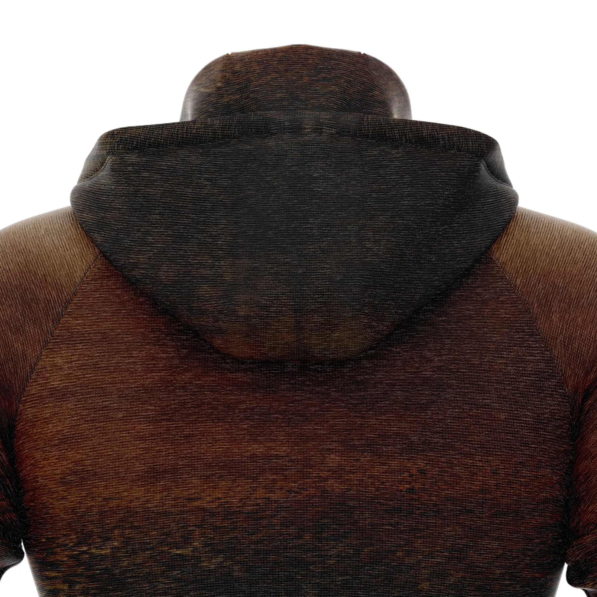 Awesome Golden Retriever Reflection Premium Brown Hoodie, Perfect Outfit For Men And Women On Christmas New Year Autumn Winter - Image 4