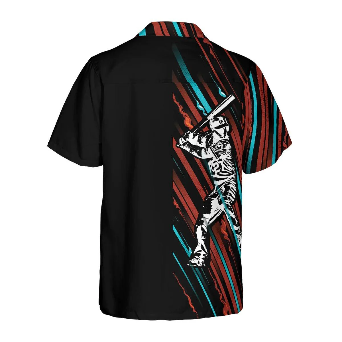 Baseball Aloha Hawaiian Shirt, Baseball Black And Color Aloha Shirt, Baseball Shirt For Summer - Perfect Gift For Men, Women, Baseball Lover, Friend - Image 3