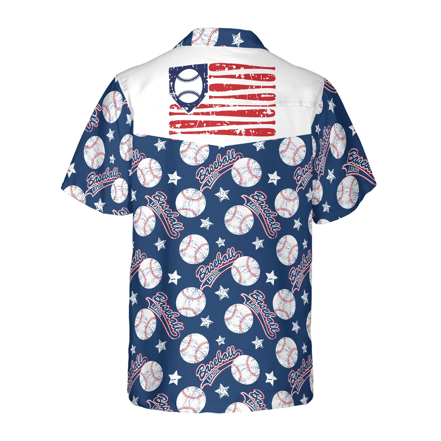 Baseball Balls Star Aloha Hawaiian Shirt For Summer, Colorful Shirt For Men Women, Perfect Gift For Friend, Team, Family, Baseball Lovers - Image 2