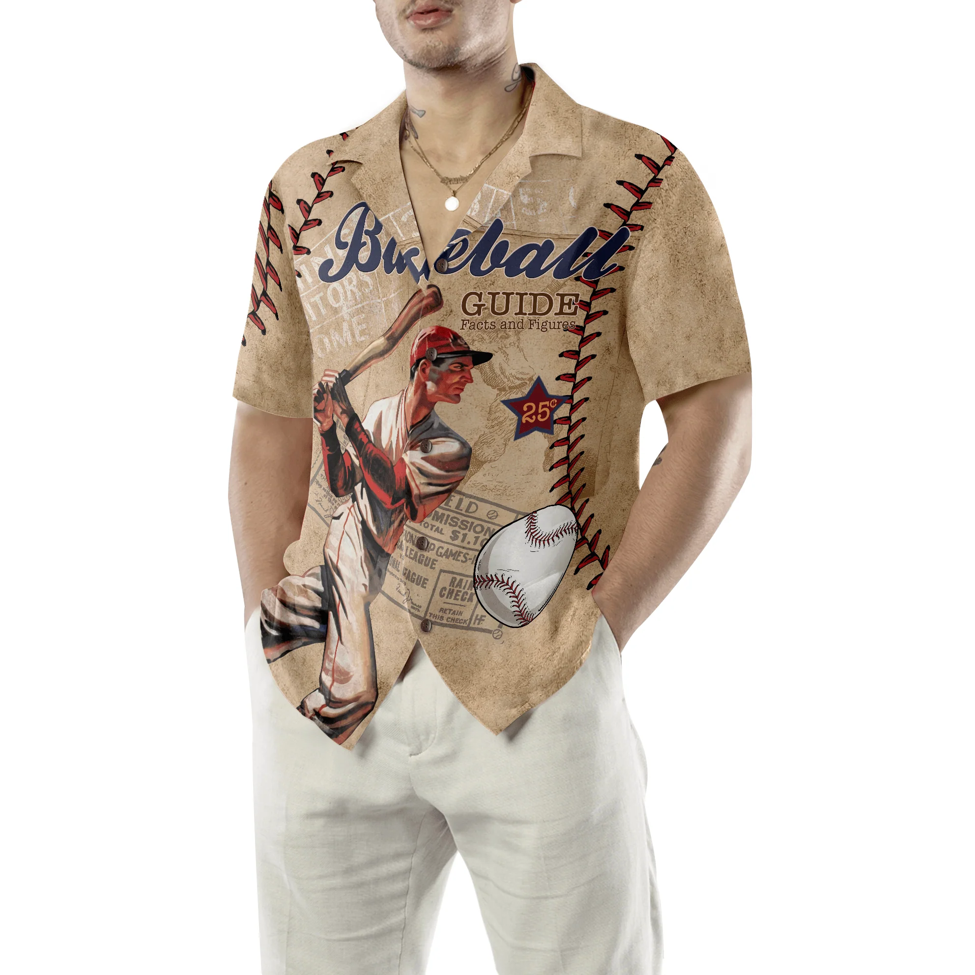 Baseball Hawaiian Shirt, National League, Colorful Summer Aloha Shirt For Men Women, Gift For Friend, Team, Baseball Lovers - Image 5