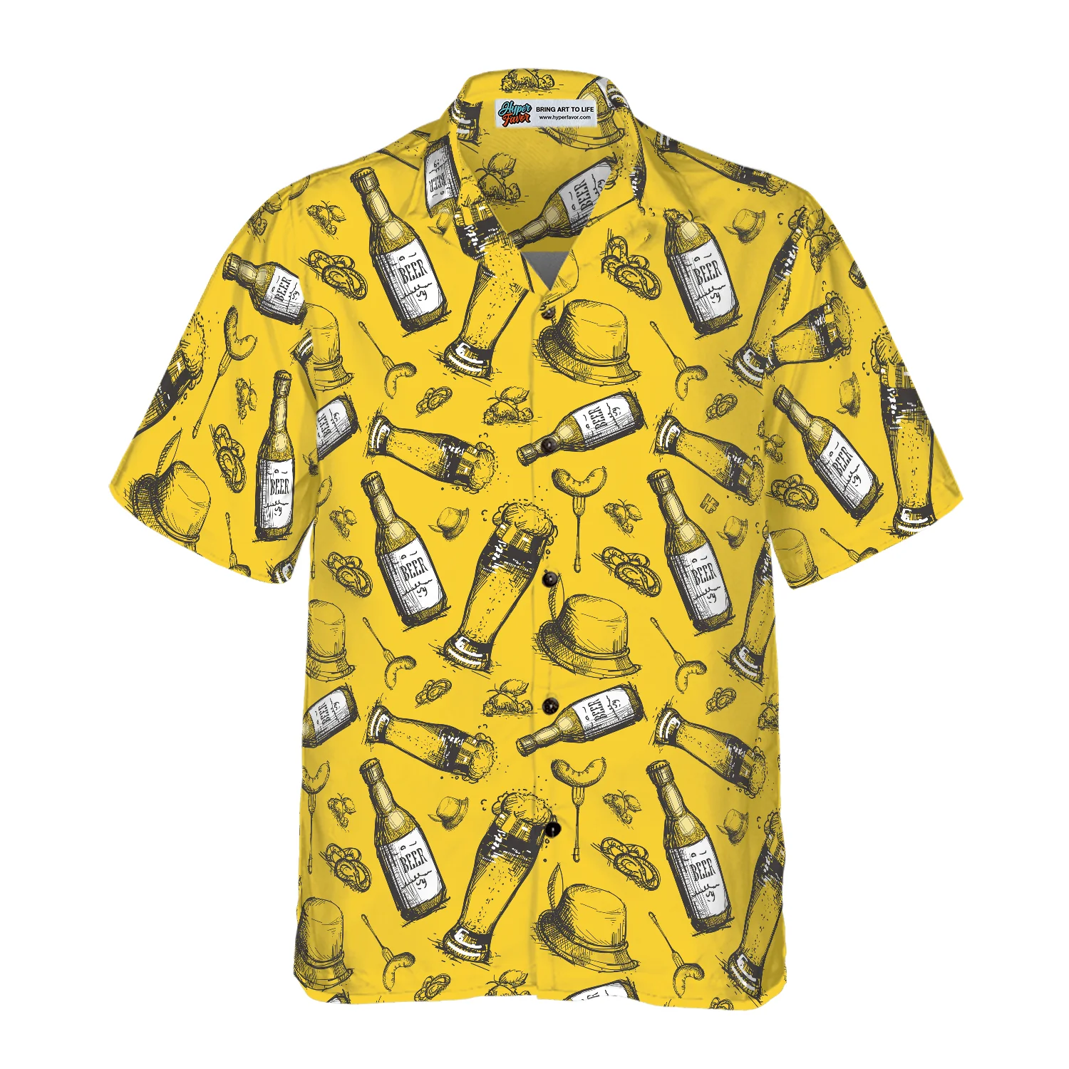 Beer Hawaiian Shirt, Colorful Summer Aloha Shirt For Men Women, Perfect Gift For Friend, Family, Husband, Wife, Boyfriend, Girlfriend - Image 5