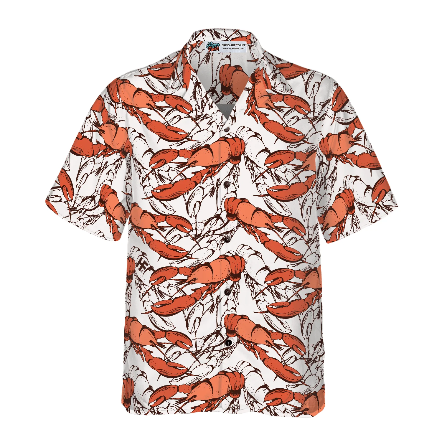 Boiled Red Lobster Seafood Aloha Hawaiian Shirt For Summer, Colorful Shirt For Men Women, Perfect Gift For Friend, Team, Family - Image 3