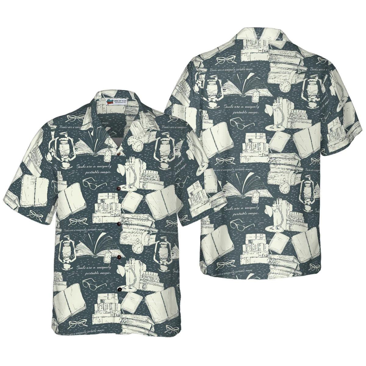 Book Pattern Aloha Hawaiian Shirt, Book Aloha Hawaiian Shirt, Book Hawaiian Shirt For Summer - Perfect Gift For Men, Women, Book Lover, Friend, Family