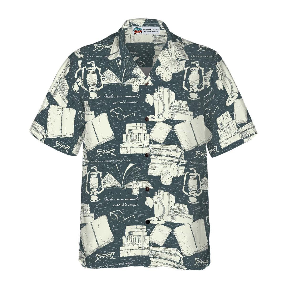 Book Pattern Aloha Hawaiian Shirt, Book Aloha Hawaiian Shirt, Book Hawaiian Shirt For Summer - Perfect Gift For Men, Women, Book Lover, Friend, Family - Image 2