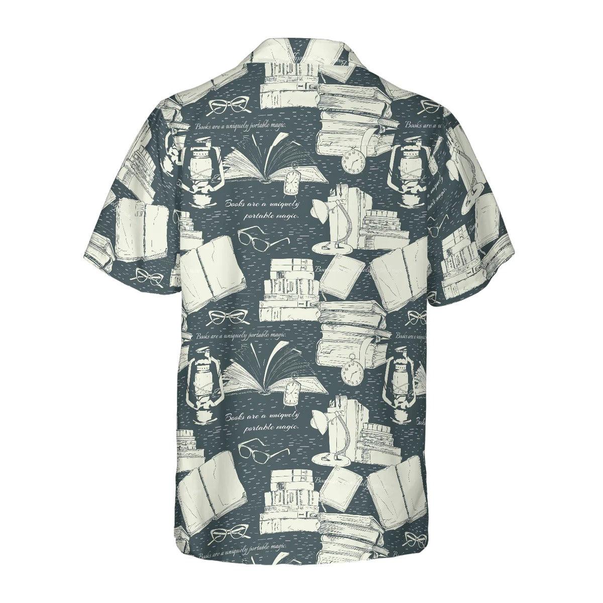Book Pattern Aloha Hawaiian Shirt, Book Aloha Hawaiian Shirt, Book Hawaiian Shirt For Summer - Perfect Gift For Men, Women, Book Lover, Friend, Family - Image 3
