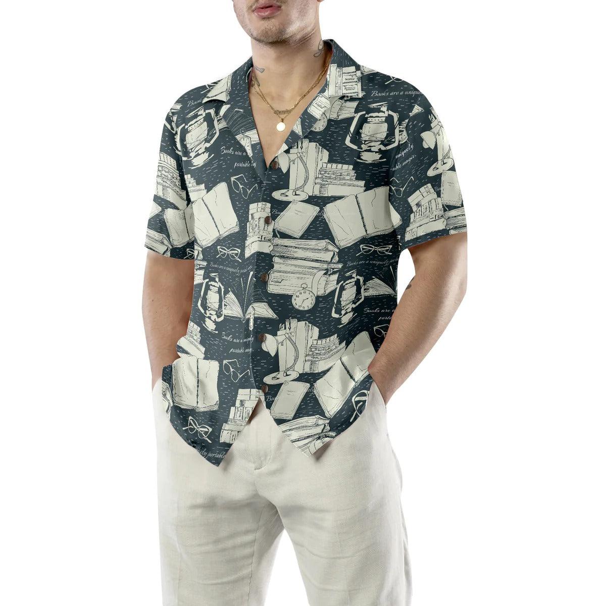Book Pattern Aloha Hawaiian Shirt, Book Aloha Hawaiian Shirt, Book Hawaiian Shirt For Summer - Perfect Gift For Men, Women, Book Lover, Friend, Family - Image 4