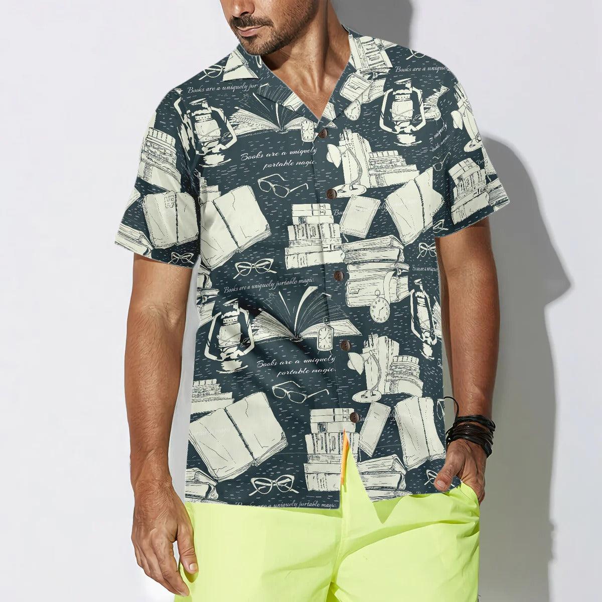 Book Pattern Aloha Hawaiian Shirt, Book Aloha Hawaiian Shirt, Book Hawaiian Shirt For Summer - Perfect Gift For Men, Women, Book Lover, Friend, Family - Image 5