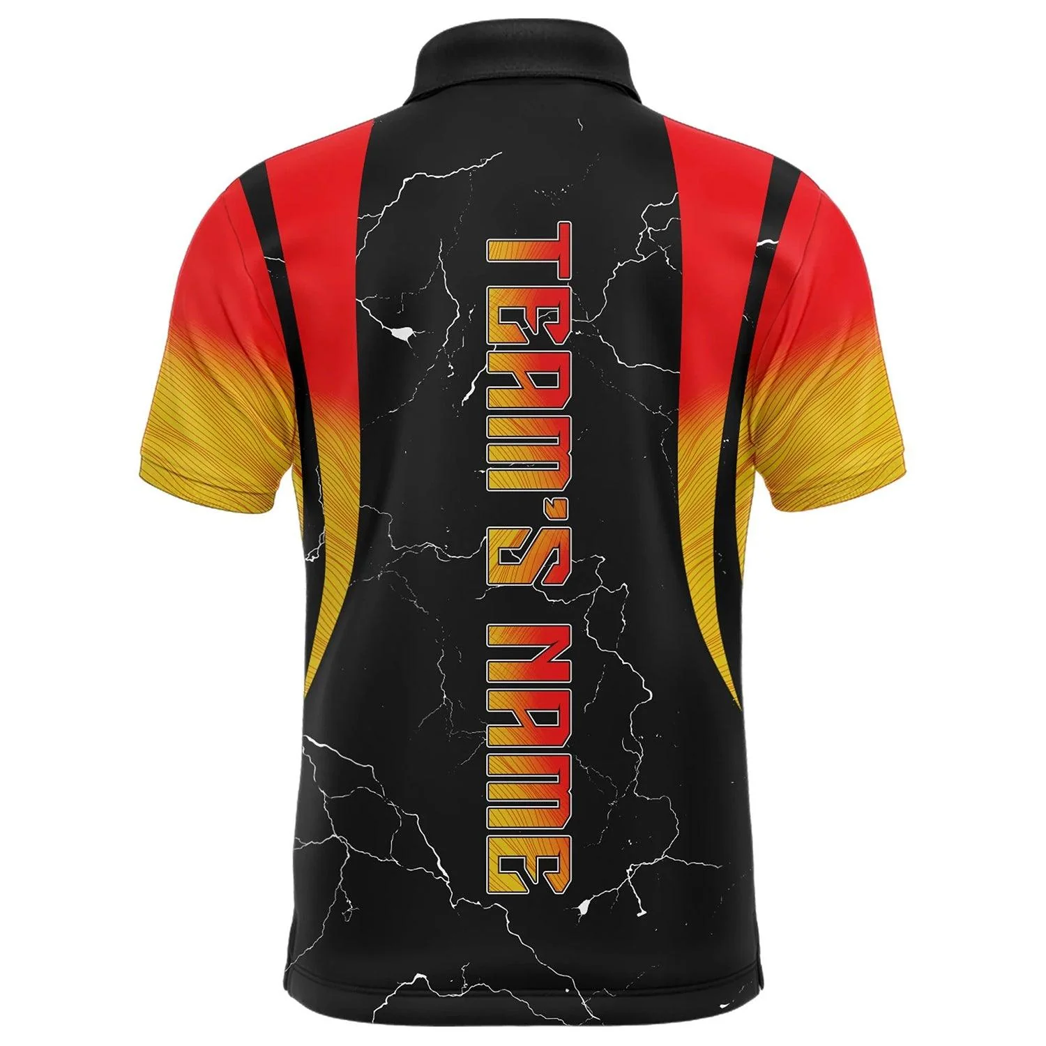 Bowling Custom Men Polo Shirt - Custom Name Men Skull Bowling Personalized Bowling Polo Shirt - Perfect Gift For Friend, Family - Image 3