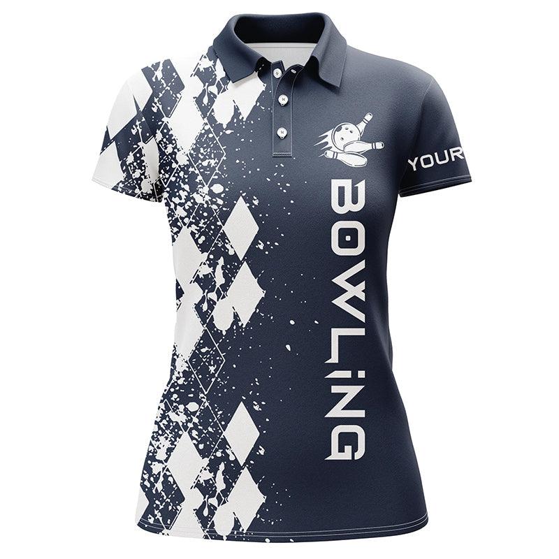 Bowling Custom Women Polo Shirt - Custom Name Polo Shirt, Personalized Bowling Polo Shirt - Gift For Friend, Family, Bowling Lovers - Image 5