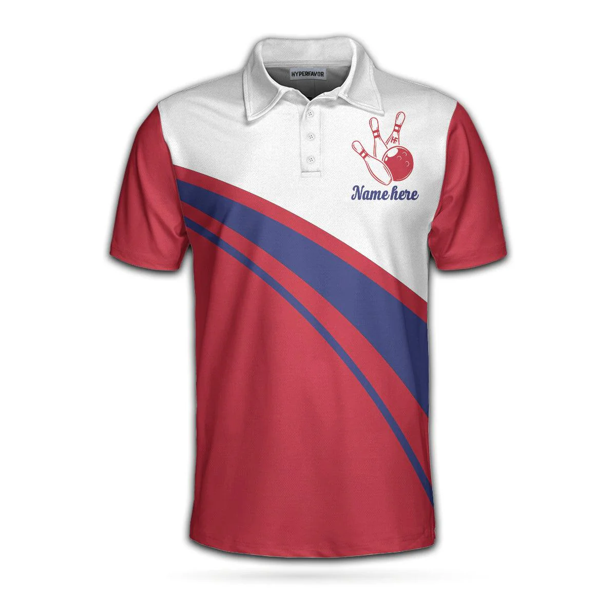 Bowling Customized Polo Shirt, Colorful Bowling Shirt With Sayings, Personalized Shirt For Bowling Players - Perfect Gift For Men, Bowling Lovers - Image 2