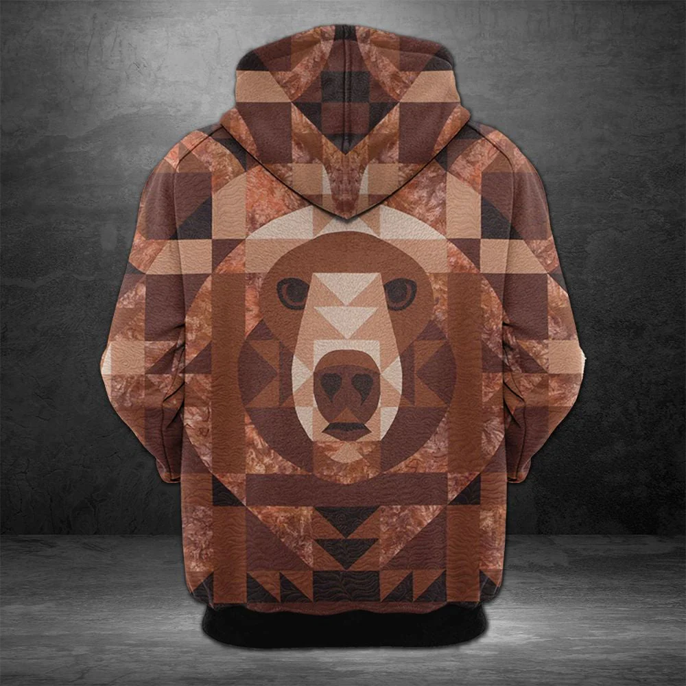 Brown Bear Pullover Premium Hoodie, Perfect Gift And Outfit For Christmas, New Year Of Bear Lovers, Friend, Family - Image 2