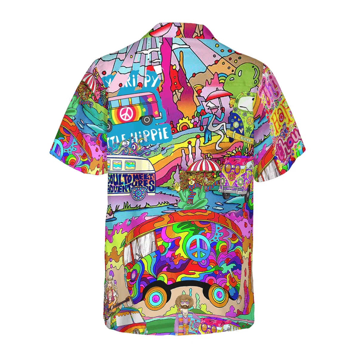 Camping Hippie Stay Trippy Hawaiian Shirt - Perfect Gift For Husband, Boyfriend, Friend, Family - Image 5