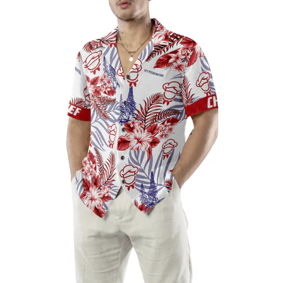 Chef Hawaiian Shirt, Proud Chef Bluebonnet Aloha Shirt For Men - Gift For Chef, Husband, Boyfriend, Family, Friends - Image 5