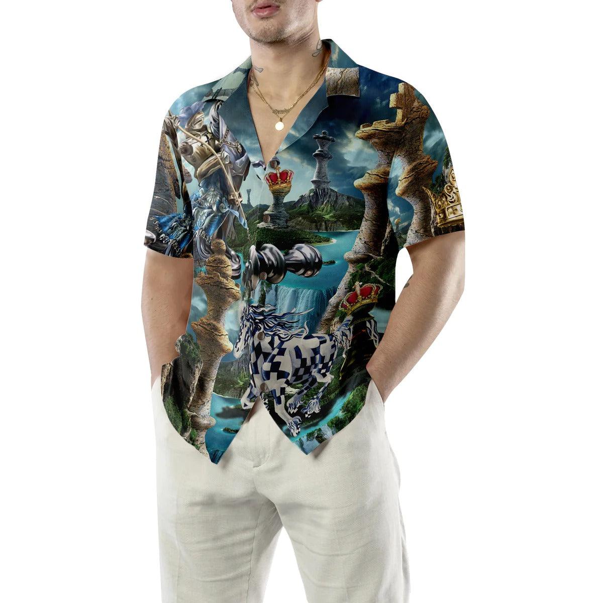 Chess Hawaiian Shirt, Chess Is My Life Hawaiian Shirt, Blue Chess Aloha Shirt - Perfect Gift For Men, Women, Chess Lover, Friend, Family - Image 5