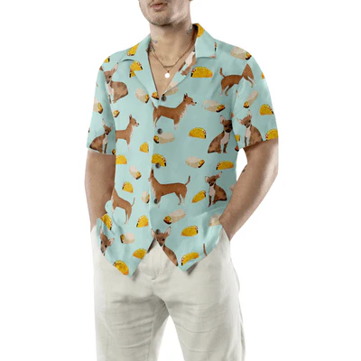 Chihuahua Hawaiian Shirt, Tacos Burritos Chihuahua Dog Aloha Shirt For Men - Perfect Gift For Chihuahua Lovers, Husband, Boyfriend, Friend, Family - Image 4