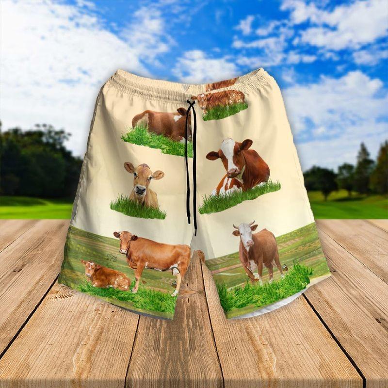 Cow Aloha Hawaiian Shirt - Cows In Meadow Hawaiian Shirt, Cow Good Rest Hawaiian Shirt For Men & Women, Cow Lover - Image 2