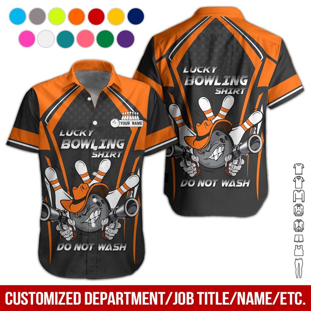 Custom Bowling Aloha Hawaiian Shirt - Bowling Ball Cowboy Do Not Wash Bowling Personalized Name Hawaiian Shirt For Men & Women, Bowling Lover - Image 3