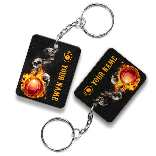 Custom Bowling Skull Hello Darkness My Old Friend For Bowling Players - Christmas Gift For Bowling Lovers, Bowling Team, Family, Friends - Image 6