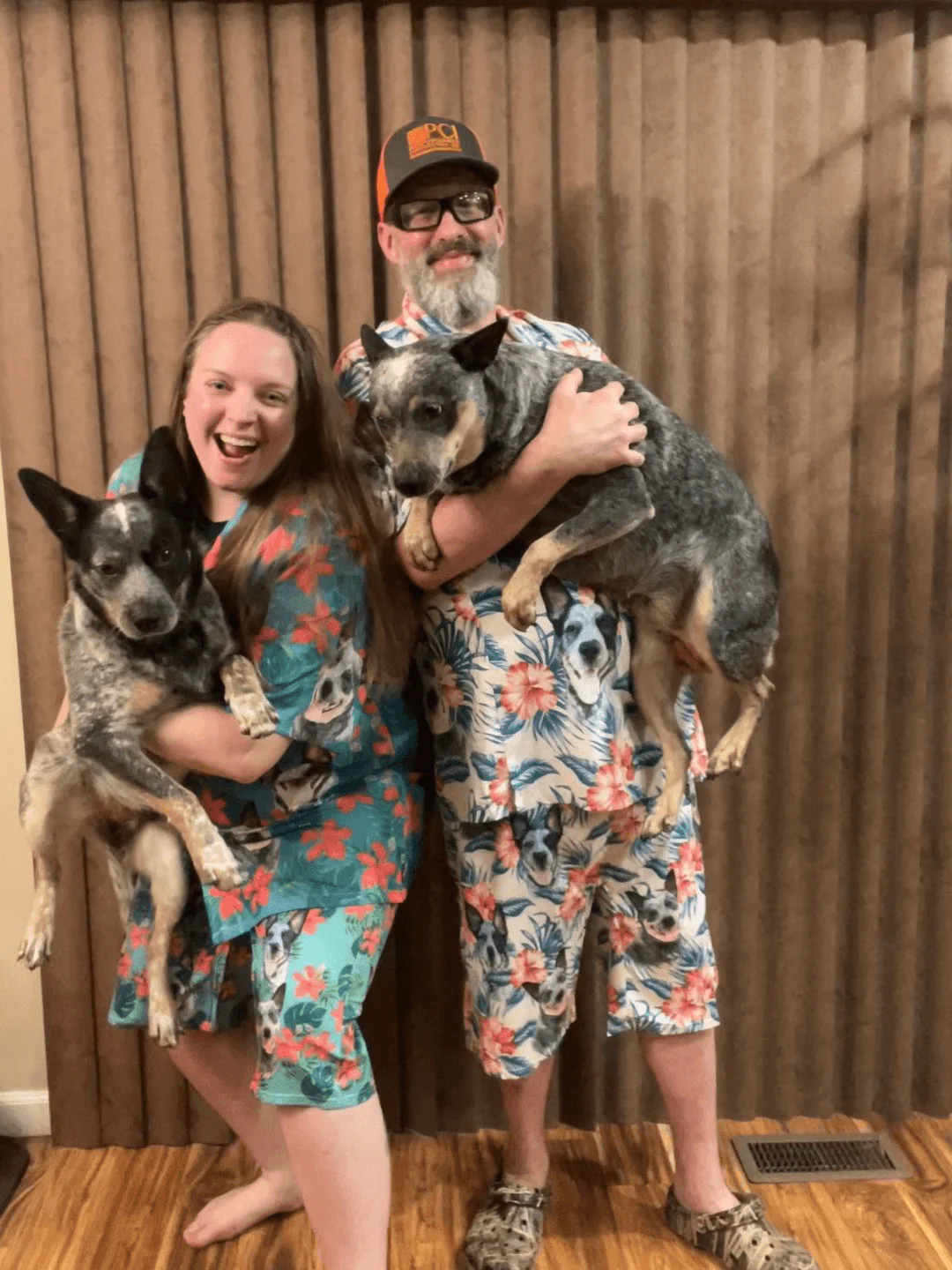 Custom Dog Face Hawaiian Shirt - Leaves & Flowers Pattern Mint Color Aloha Shirt - Personalized Hawaiian Shirt For Men & Women, Dog Lovers - Image 7