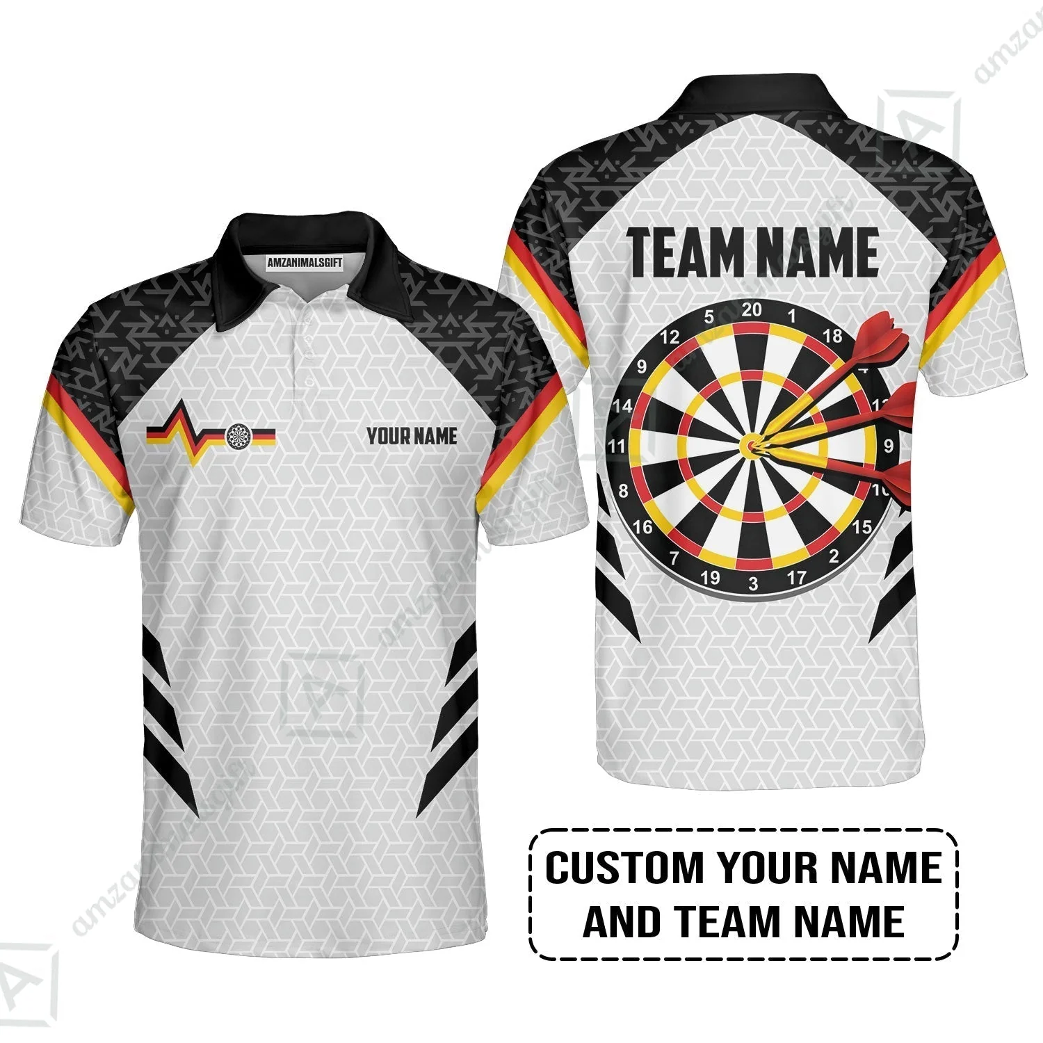 Custom Germany Darts Sweatshirt, Personalized Darts For Team Sweatshirt - Image 6