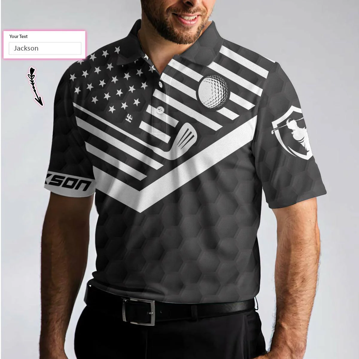 Custom Golf Men Polo Shirt - Personalized Golf Gift, I Made A Bogey On Every Hole Custom Men Golf Polo Shirt - Perfect Polo Shirt For Men, Golfers - Image 5