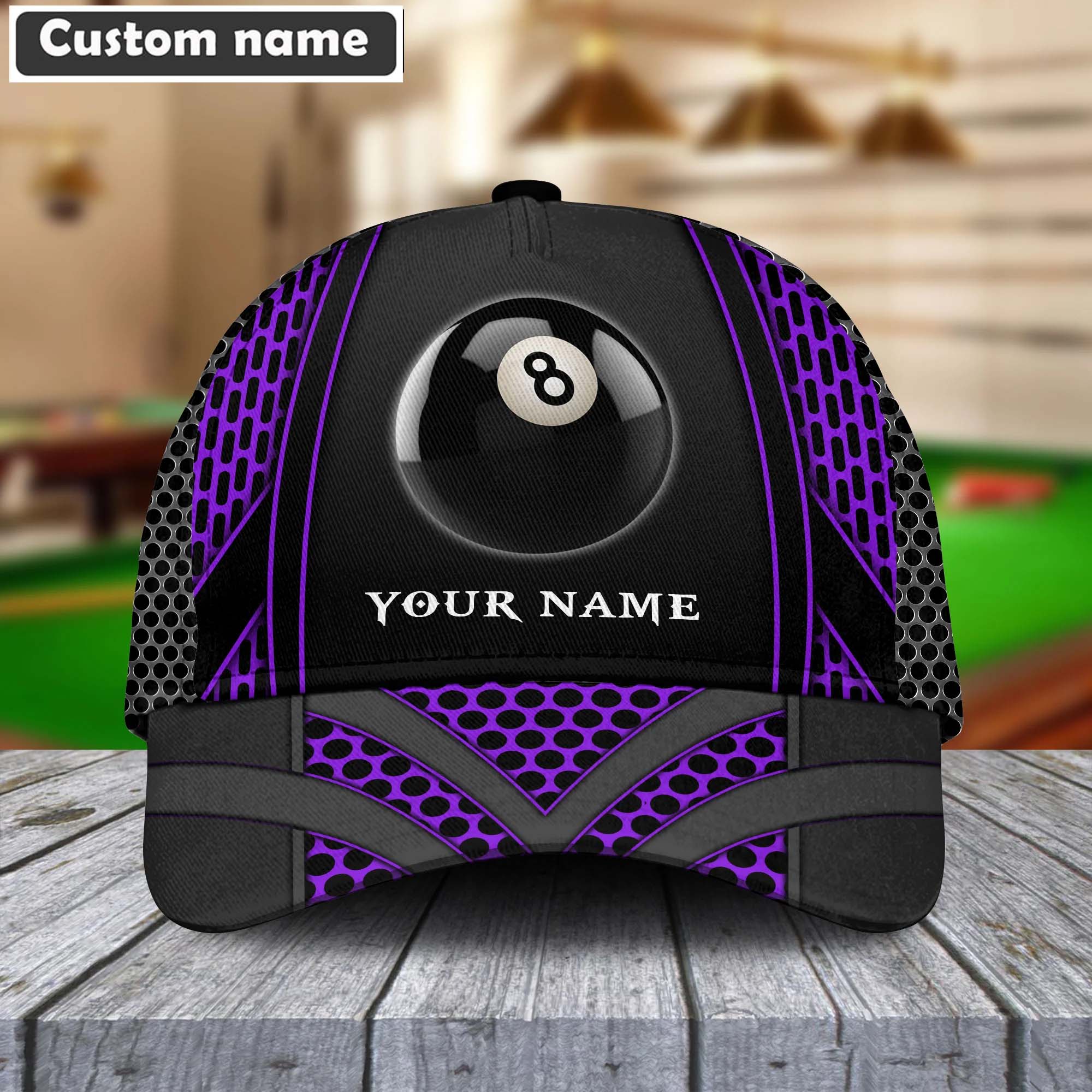 Customized Billiard Cap, Colorful Personalized Billiard Pools 8 Net Pattern Hats, Best Billiard Pool Hat For Billiard Players - Image 8