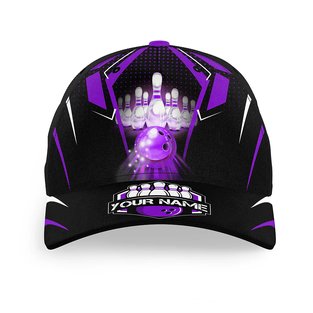 Customized Bowling Classic Cap, Esport Pattern Tenpin Bowling Hat For Men And Women, Bowling Lovers, Bowlers, Team League - Image 3