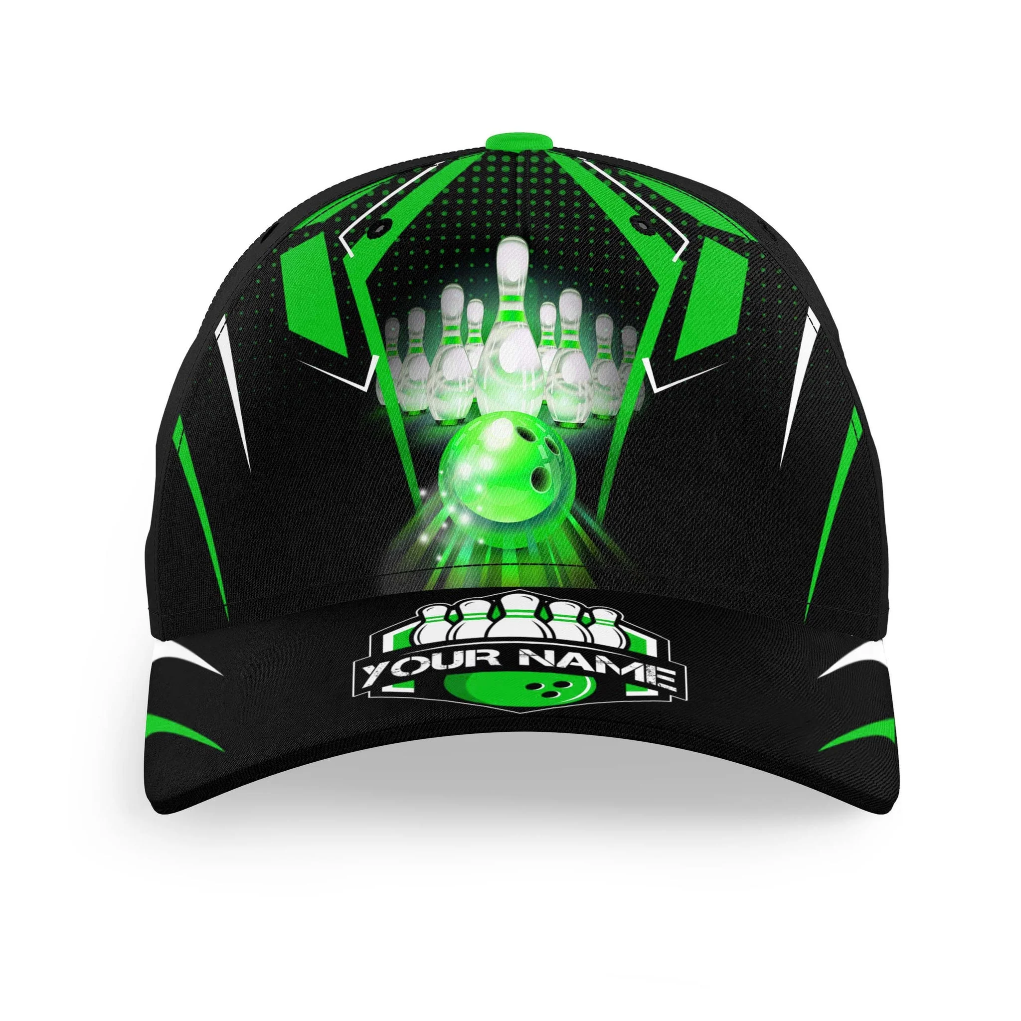 Customized Bowling Classic Cap, Esport Pattern Tenpin Bowling Hat For Men And Women, Bowling Lovers, Bowlers, Team League - Image 5