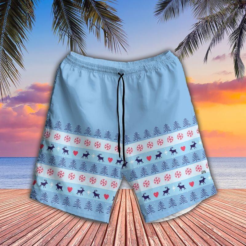 Customized Corgi Aloha Hawaiian Shirt - Santa's Favorite Corgi Mom Hawaiian Shirt, Cute Corgi Puppy Hawaiian Shirt For Men & Women, Christmas Gift - Image 3