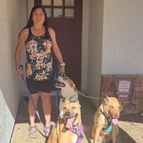 Customized Criss Cross Tank Top With Pet Face - Tropical Leaves & Flowers Pattern Dark Green Color Open Back Tank Top - Gift For Women, Pet Lovers - Image 5