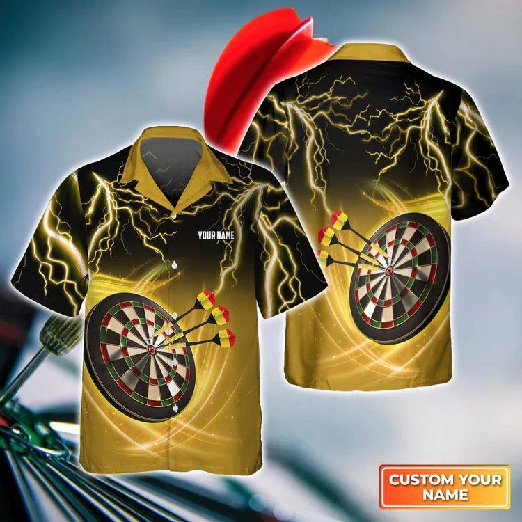 Customized Darts Hawaiian Shirt, Addict Celtic Pattern, Personalized Name Hawaiian Shirt For Men - Perfect Gift For Darts Lovers, Darts Players. - Image 5