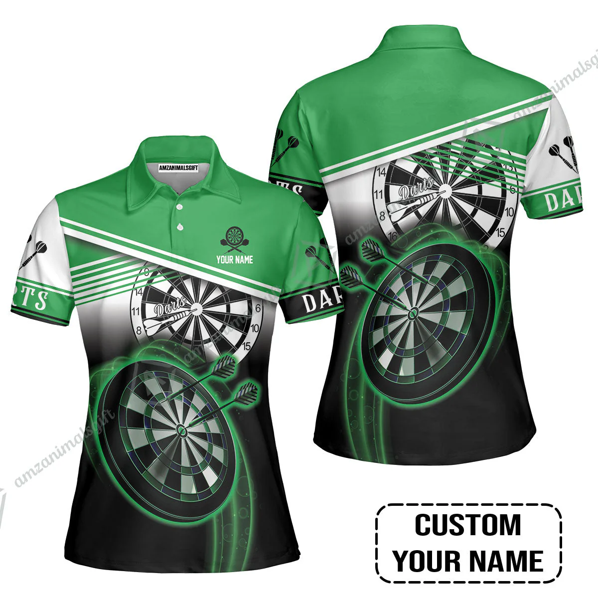 Customized Darts Hawaiian Shirt, Personalized Name Darts Hawaiian Shirt - Perfect Gift For Darts Lovers, Darts Players - Image 6