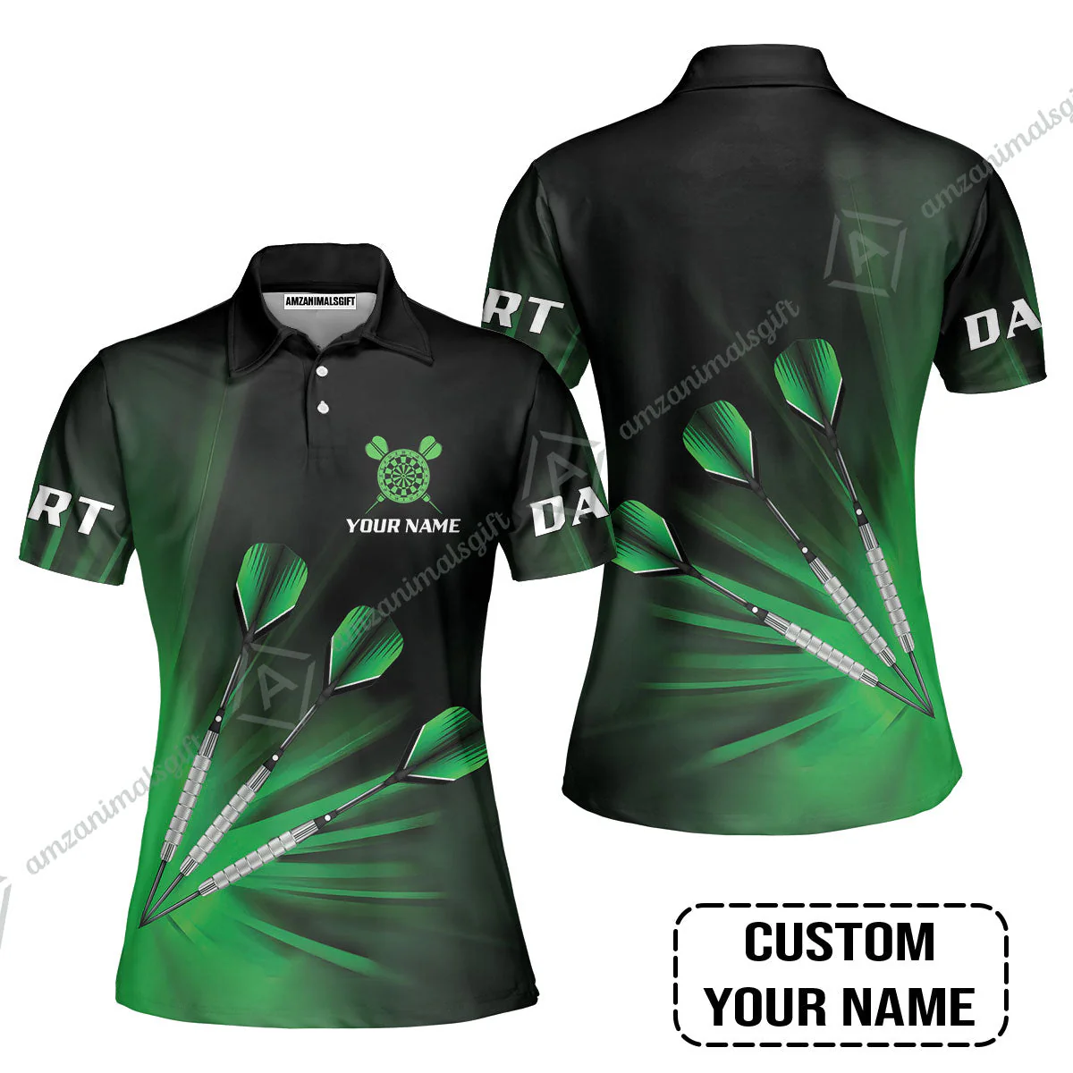 Customized Darts Hawaiian Shirt, Personalized Name Hawaiian Shirt - Perfect Gift For Darts Lovers, Darts Players - Image 6