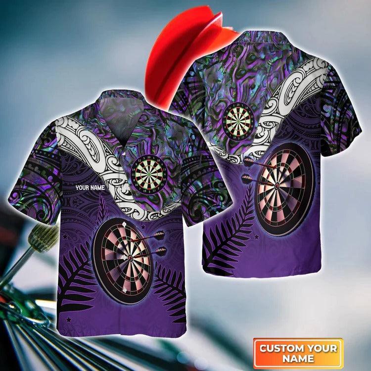 Customized Darts Hawaiian Shirt, Tattoo Darts, Personalized Name Hawaiian Shirt For Men - Perfect Gift For Darts Lovers, Darts Players - Image 7