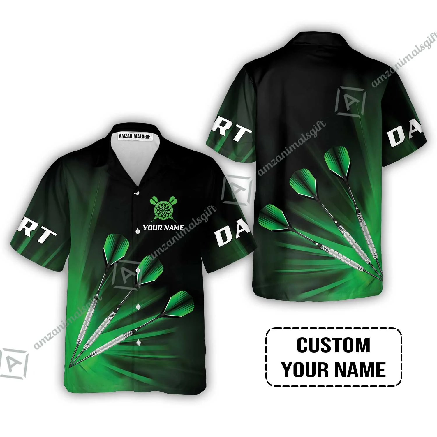 Customized Darts Hoodie, Personalized Name Hoodie - Perfect Gift For Darts Lovers, Darts Players - Image 8