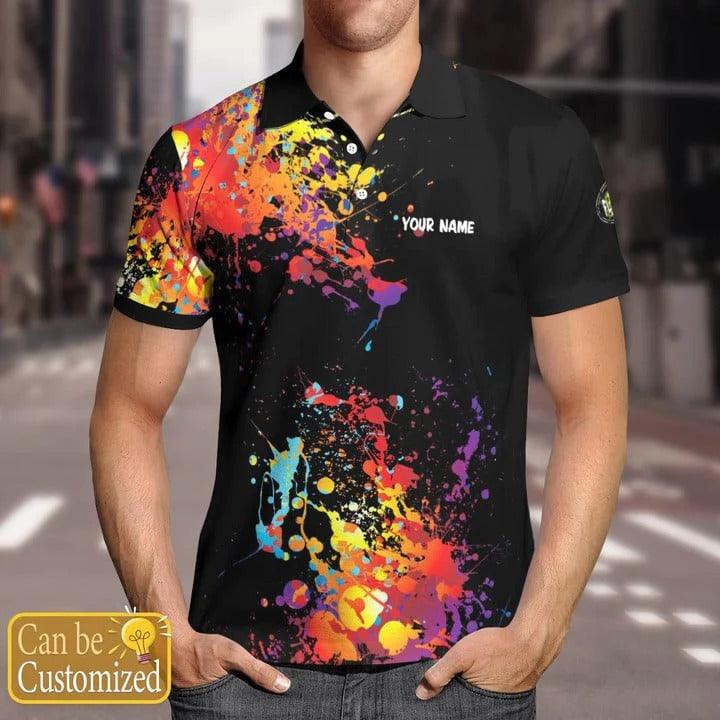 Customized Darts Polo Shirt, Best Shirt For Darts Players, Personalized Name Polo Shirt For Men - Perfect Gift For Darts Lovers, Darts Players