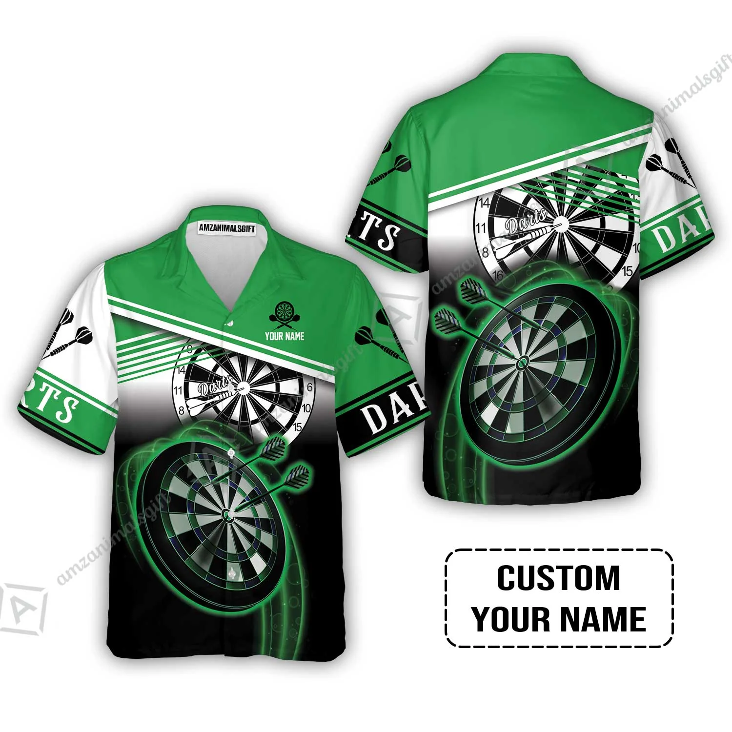 Customized Darts Polo Shirt, Personalized Name Darts Polo Shirt For Men - Perfect Gift For Darts Lovers, Darts Players - Image 8