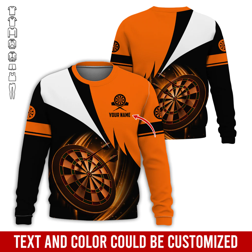 Customized Darts Sweatshirt, Personalized Name Darts Team Is My Life Sweatshirt For Men & Women, Perfect Gift For Darts Lovers, Friend, Family - Image 11