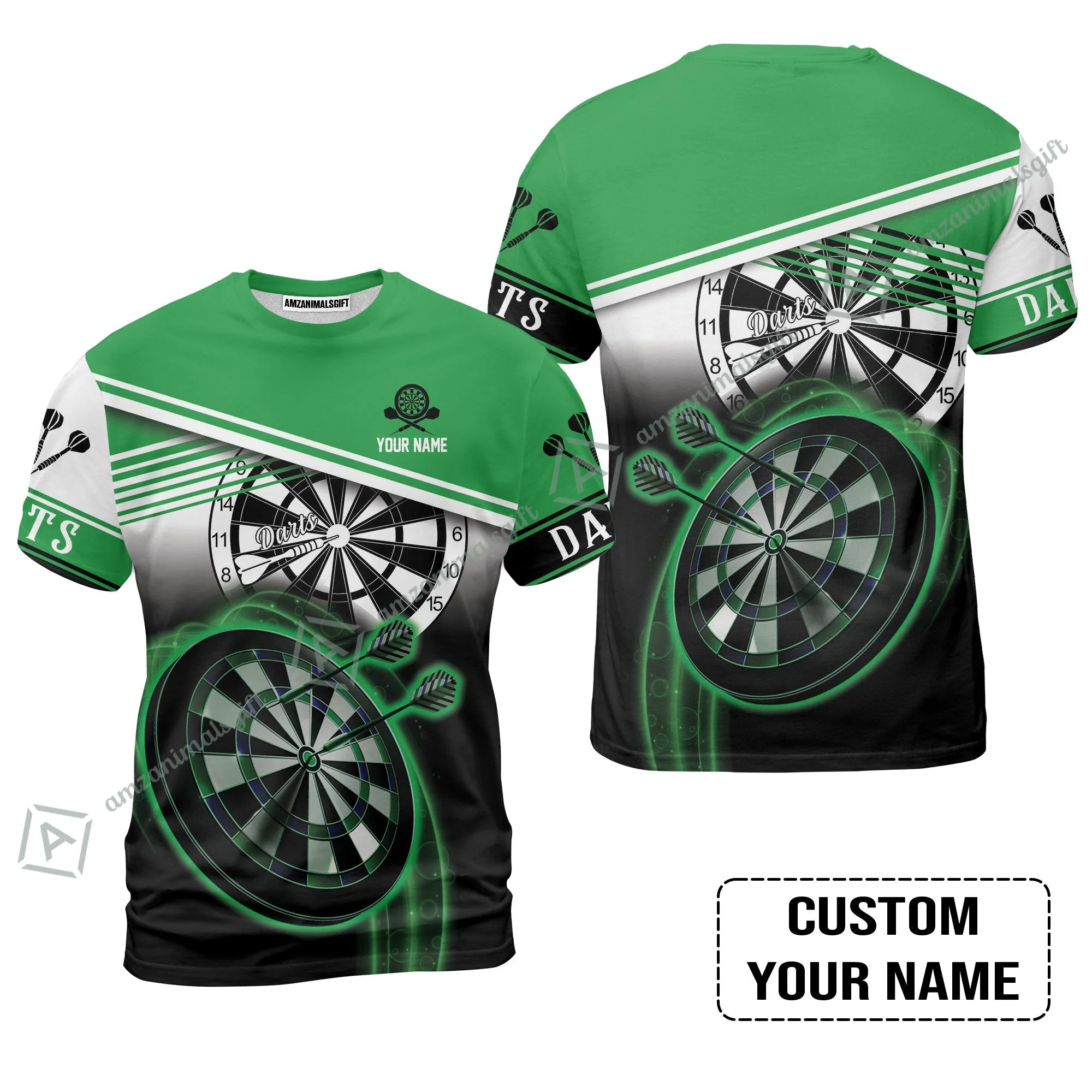 Customized Darts Women Polo Shirt, Personalized Name Darts Polo Shirt - Perfect Gift For Darts Lovers, Darts Players - Image 9