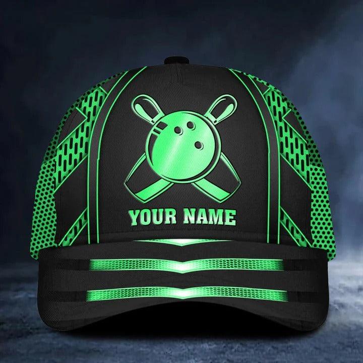 Customized Name Bowling Classic Cap, Personalized Name Bowling Classic Cap, Bowling Hat For Men - Perfect Gift For Bowling Lovers, Bowlers - Image 4