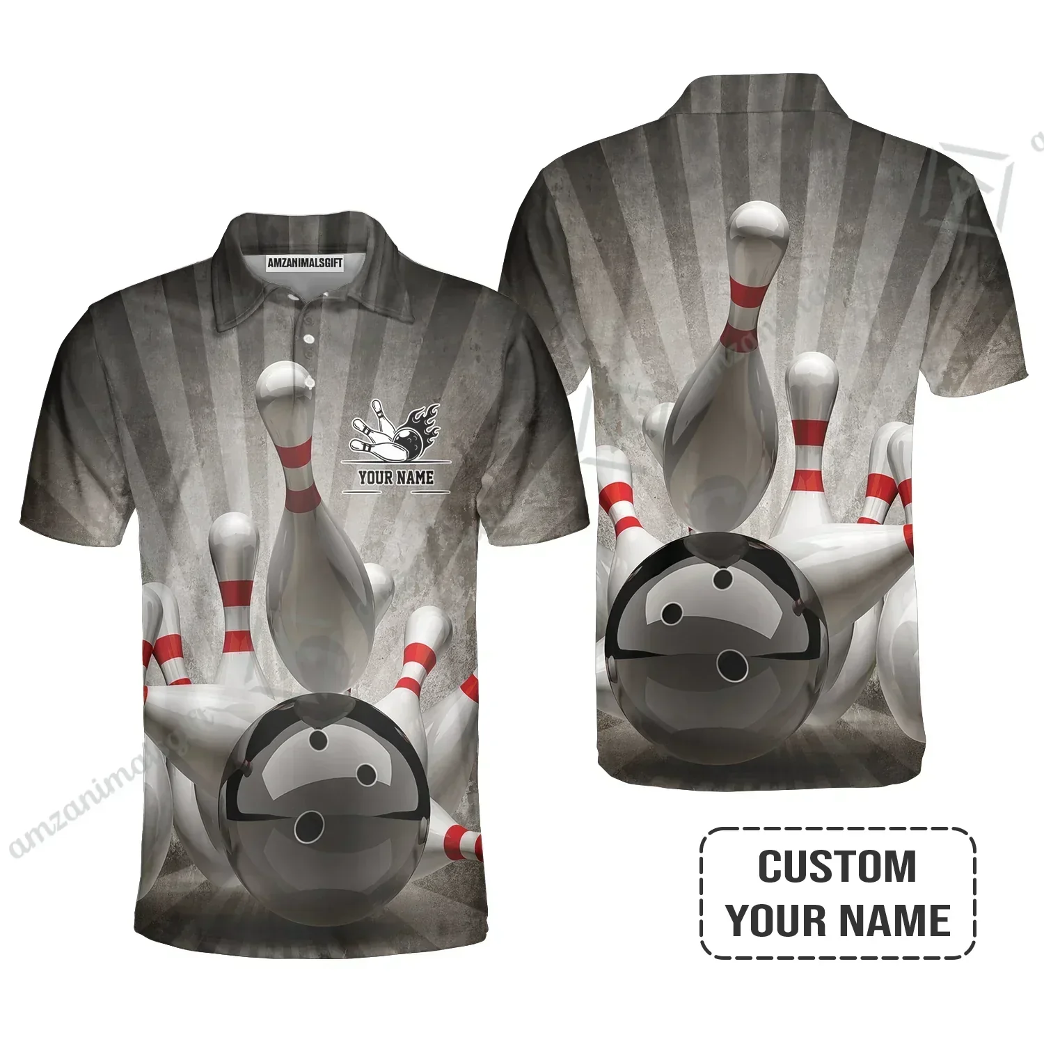 Customized Name Bowling Hoodie, Bowling Shirt For Men And Women, Bowling Team - Perfect Outfit For Bowling Lovers, Bowlers - Image 6