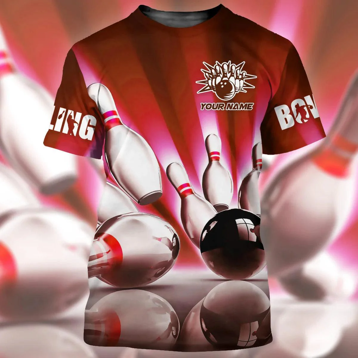 Customized Name Bowling T Shirt, Personalized Bowling Shirt For Men And Women - Gift For Bowling Player, Bowling Lovers - Image 5