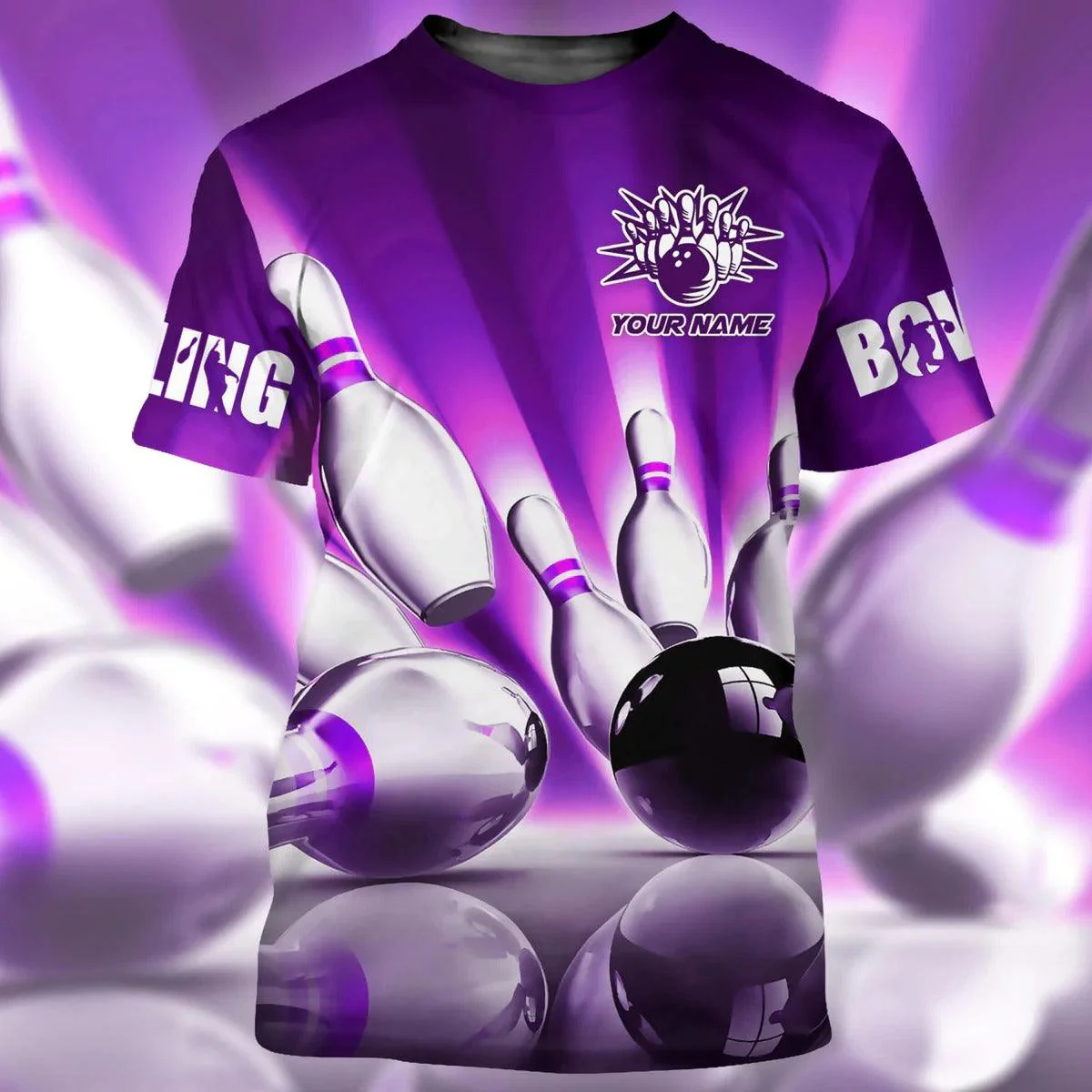 Customized Name Bowling T Shirt, Personalized Bowling Shirt For Men And Women - Gift For Bowling Player, Bowling Lovers - Image 7