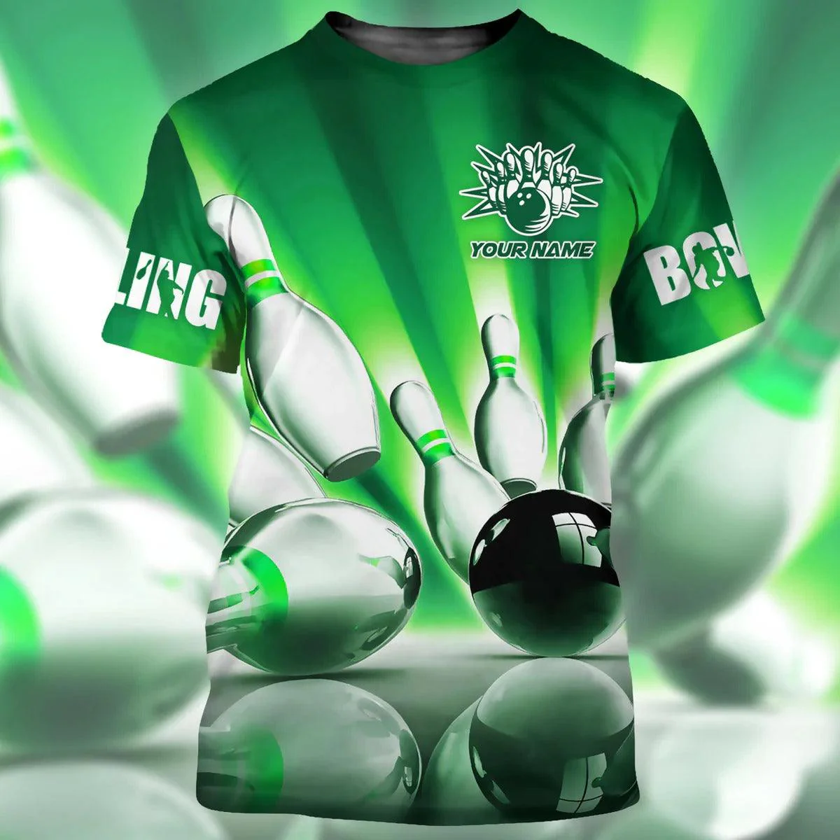 Customized Name Bowling T Shirt, Personalized Bowling Shirt For Men And Women - Gift For Bowling Player, Bowling Lovers - Image 8